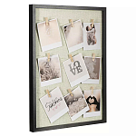 Рамка для фото с подсветкой c деревянными прищепками в комплекте Photo Backlight варинант исполнения - 1 | Loft Concept в Брянске