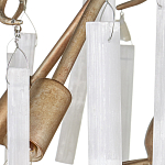 Люстра многоярусная с трубчатыми подвесками Dripping Crystals варинант исполнения - 2 | Loft Concept в Брянске