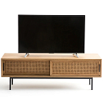 ТВ-тумба с плетеным декором Tate Wicker TV Stand варинант исполнения - 2 | Loft Concept в Брянске