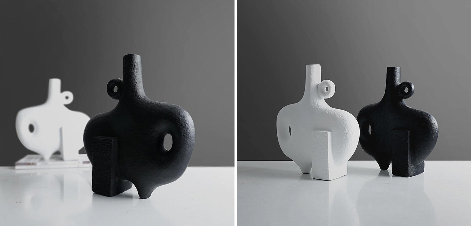 Ваза Molecule Collection Nao White Vase Ваза Molecule Collection Nao White Vase - Loft-Concept в Брянске