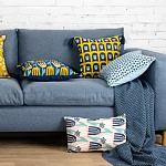 Чехол на подушку с двусторонним принтом и кисточками Ophelia Grove варинант исполнения - 6 | Loft Concept в Брянске