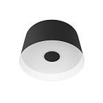 Потолочный светильник с цилиндрическим черным металлическим абажуром 20 Urban Dome варинант исполнения - 1 | Loft Concept в Брянске