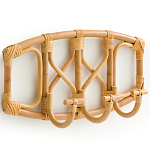 Настенная вешалка из ротанга Willa Wall Hanger S варинант исполнения - 1 | Loft Concept в Брянске