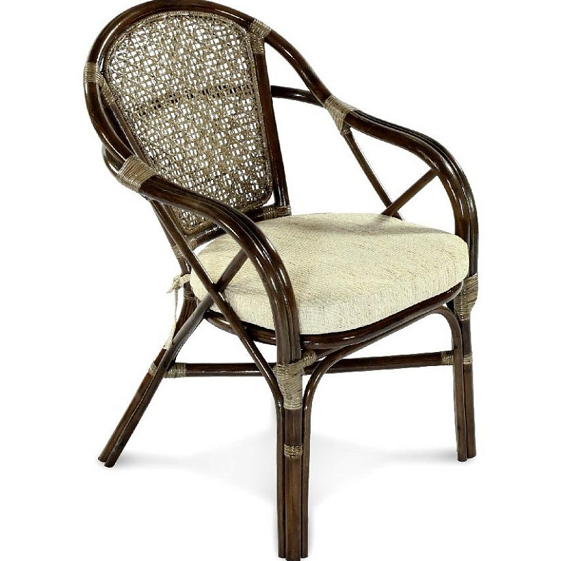 Стул Bamboo classic Коричневый Бежево-серый Стул Bamboo classic Коричневый Бежево-серый в Брянске | Loft Concept