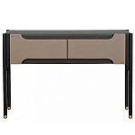 Консоль тёмно-коричневого цвета с 2-мя ящиками Gladstone варинант исполнения - 2 | Loft Concept в Брянске