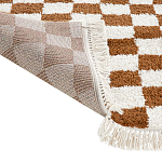 Ковер с шахматным принтом Chess Layout с эффектом шерсти варинант исполнения - 5 | Loft Concept в Брянске