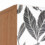 Шкаф с принтом Leaf bouquet варинант исполнения - 6 | Loft Concept в Брянске