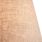 Люстра с белым каркасом и тканевыми абажурами Natural Stems варинант исполнения - 3 | Loft Concept в Брянске