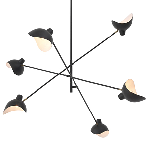 Люстра Eichholtz Chandelier Meryll Black