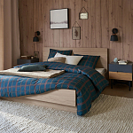 Черное матовое бра с декором под кожу Chestery варинант исполнения - 4 | Loft Concept в Брянске