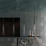 Подвсеной светильник светодиодный металлический цилиндрической формы Высота 80см Trumpet tube варинант исполнения - 10 | Loft Concept в Брянске