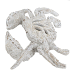 Статуэтка краб с детализированной текстурой в белом цвете Marine Accessories варинант исполнения - 2 | Loft Concept в Брянске