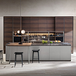 Кухонный гарнитур из камня и дерева SISTEMA XY Dada Engenereed Kitchen варинант исполнения - 1 | Loft Concept в Брянске