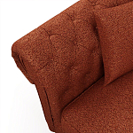 Мебельная ткань Шенилл терракотовый цвет 138 см T4-44 варинант исполнения - 9 | Loft Concept в Брянске