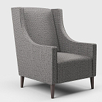 Мебельная ткань Шенилл серый цвет 142 см T4-46 варинант исполнения - 4 | Loft Concept в Брянске