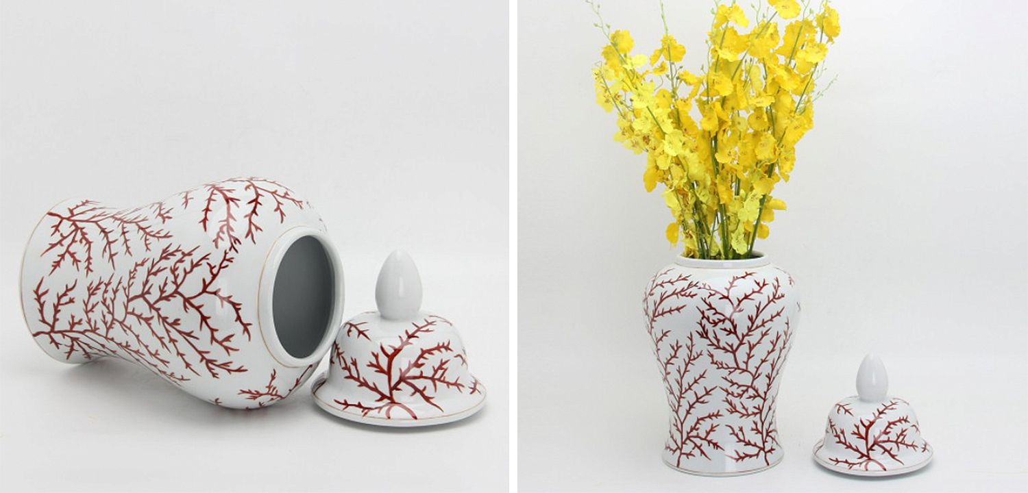 Ваза White Vase Branches Ваза White Vase Branches - Loft-Concept в Брянске