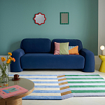 Настенное зеркало с волнистой рамой Mune Mirror Red варинант исполнения - 4 | Loft Concept в Брянске