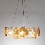 Люстра с рельефным стеклом Chandelier Ingrid варинант исполнения - 6 | Loft Concept в Брянске