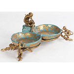 Блюдо двойное из фарфора Crogy варинант исполнения - 3 | Loft Concept в Брянске