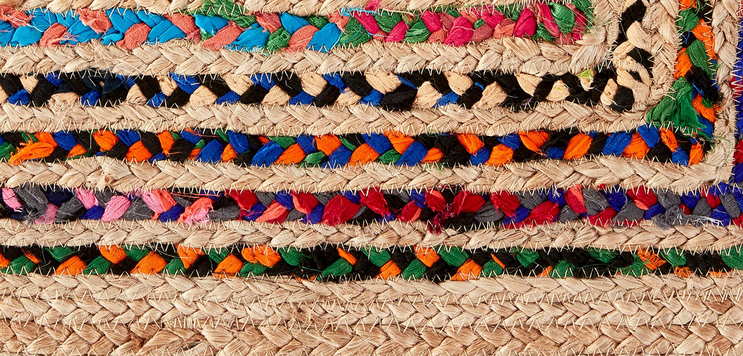Ковер Carpet Track Multicolored джут и хлопок Ковер Carpet Track Multicolored джут и хлопок - Loft-Concept в Брянске