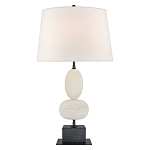 Настольная лампа на фигурном мраморном основании Conundrum варинант исполнения - 1 | Loft Concept в Брянске