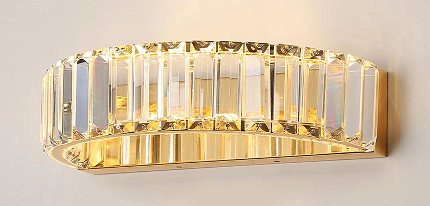 Бра Crystal Shine Linda Gold Wall Lamp A Бра Crystal Shine Linda Gold Wall Lamp A - Loft-Concept в Брянске