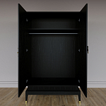 Платяной шкаф Elsa Dreams Black с 2-мя фасадами варинант исполнения - 3 | Loft Concept в Брянске