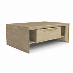 Стол журнальный с ящиками и открытыми полками Flowchart варинант исполнения - 2 | Loft Concept в Брянске