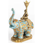 Фарфоровый подсвечник Слон с эмоцией Fluens варинант исполнения - 3 | Loft Concept в Брянске