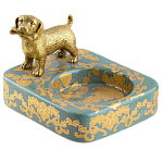 Пепельница фарфоровая Dog варинант исполнения - 1 | Loft Concept в Брянске
