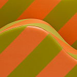 Дизайнерский модульный диван волнистой формы с цветным принтом Poltronova Superonda Sofa варинант исполнения - 32 | Loft Concept в Брянске