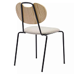 Стул с мягким сиденьем Stool Loft Light Brown варинант исполнения - 3 | Loft Concept в Брянске