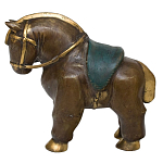 Статуэтка из бронзы в виде лошади Animals Bronze варинант исполнения - 2 | Loft Concept в Брянске