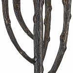 Торшер с цилиндрическим абажуром на каркасе в виде корня растения Curling Light варинант исполнения - 1 | Loft Concept в Брянске