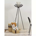 Торшер с трехъярусным плафоном из металлической сетки Metal Mesh Floor Lamp варинант исполнения - 3 | Loft Concept в Брянске