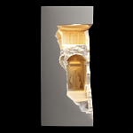 Встраиваемый в стену гипсовый светильник под покраску в античном стиле Antiquity Athena варинант исполнения - 7 | Loft Concept в Брянске