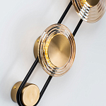 Бра со стеклянными плафонами в форме дисков Savio Brown Glass Disc Light варинант исполнения - 2 | Loft Concept в Брянске