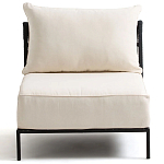 Уличное кресло Alaric Armchair Black варинант исполнения - 2 | Loft Concept в Брянске