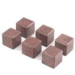 Камни для охлаждения виски из красного лемезита Natural Stone Cube варинант исполнения - 3 | Loft Concept в Брянске