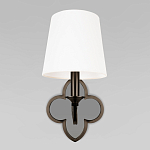 Бра с белым текстильным абажуром и фигурным основанием с зеркальной вставкой Vitorino варинант исполнения - 18 | Loft Concept в Брянске