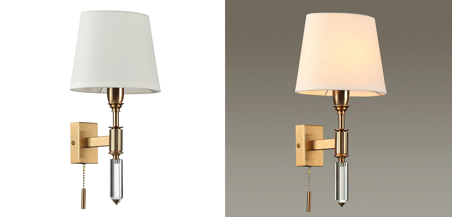 Бра Ramona White Wall Lamp Бра Ramona White Wall Lamp - Loft-Concept в Брянске