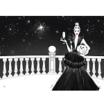 Megan Hess. Te Lttle Blk Dess варинант исполнения - 3 | Loft Concept в Брянске