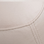 Кресло без подлокотников бежевое с принтом Macrocosm варинант исполнения - 4 | Loft Concept в Брянске