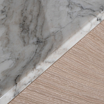 Тумба под телевизор с мраморной столешницей Uniqueness Marble варинант исполнения - 5 | Loft Concept в Брянске