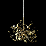 Подвесной светильник с металлическими круглыми элементами Terzani Argent варинант исполнения - 7 | Loft Concept в Брянске