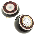 Часы настольные в виде шара из натурального камня Ball Stone Clock варинант исполнения - 8 | Loft Concept в Брянске
