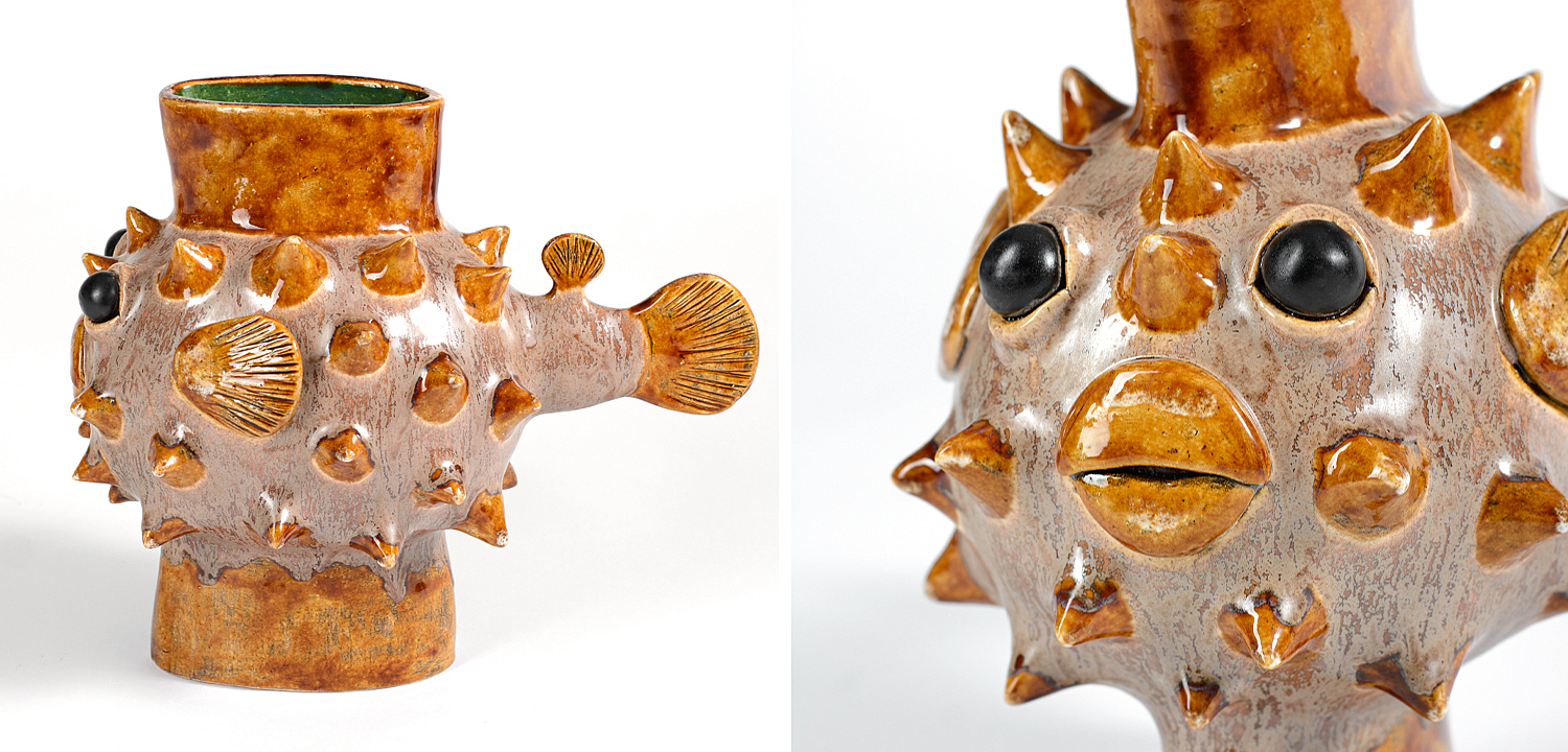 Ваза Puffer Fish Vase Ваза Puffer Fish Vase - Loft-Concept в Брянске