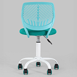 Яркий компьютерный стул Tropica Turquoise варинант исполнения - 4 | Loft Concept в Брянске