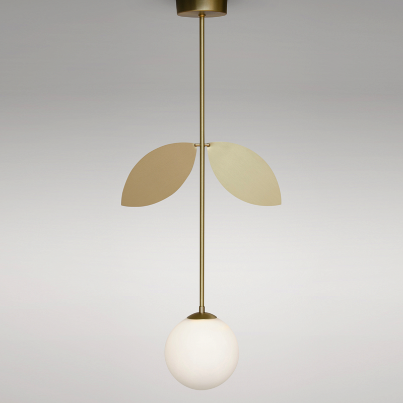 Люстра Areti Plant Pendant Золотой Белый Люстра Areti Plant Pendant Золотой Белый в Брянске | Loft Concept