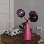 Настольная лампа Wild Grape pink варинант исполнения - 6 | Loft Concept в Брянске